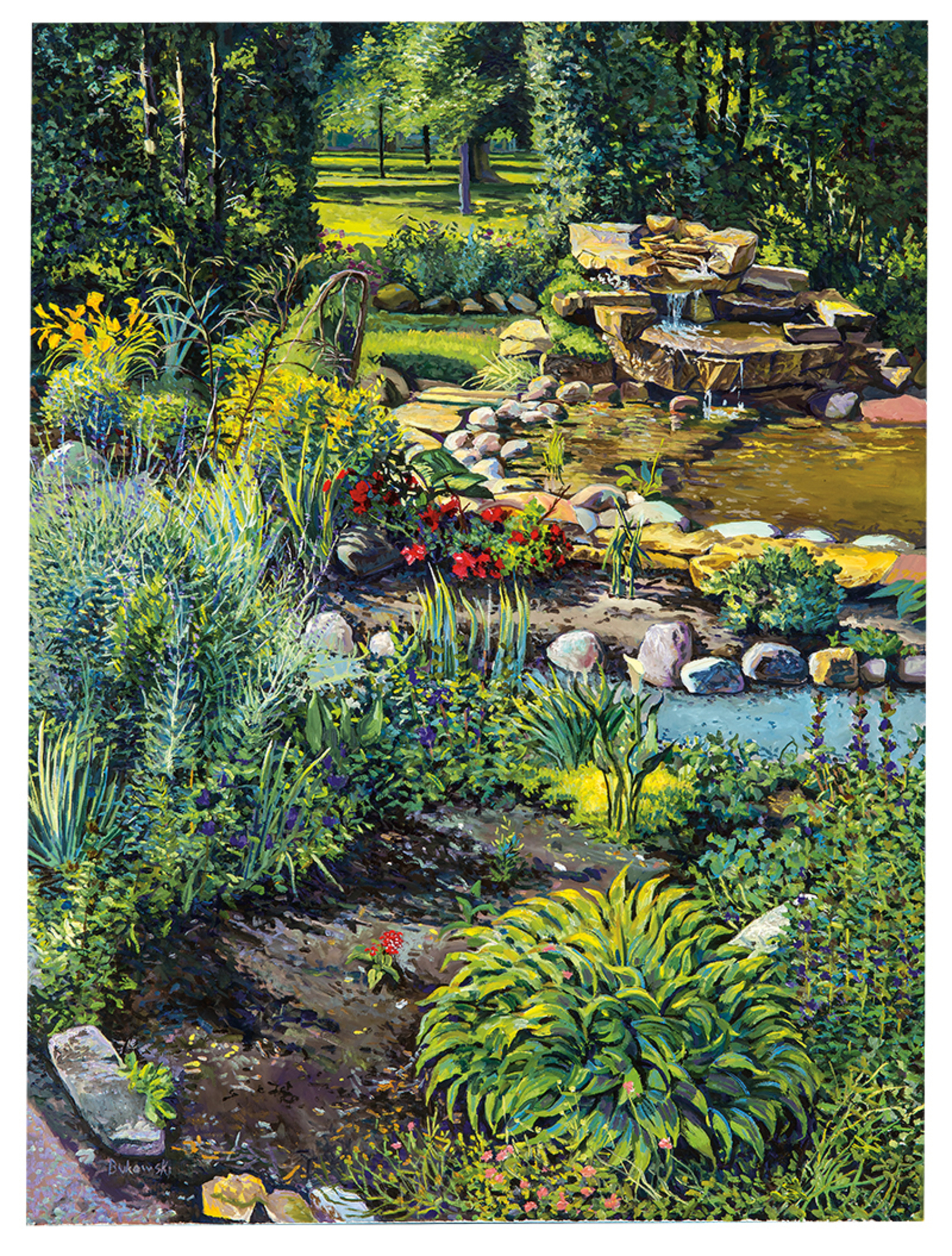 Mattina nel Giardino (from Sibley Park in Mankato Series)