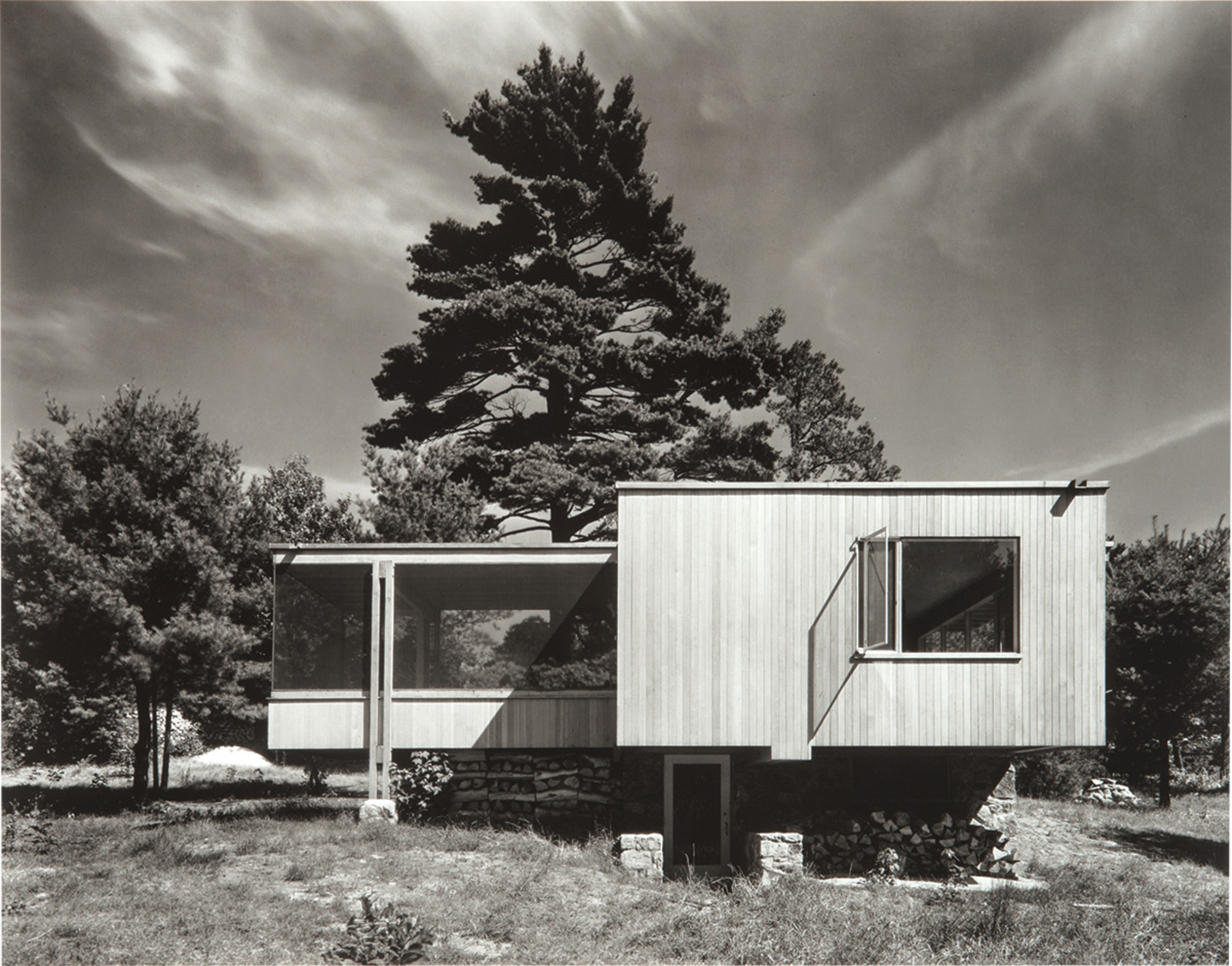 Chamberlain Cottage, Wayland, Massachusetts (Gropius and Breuer), 1940