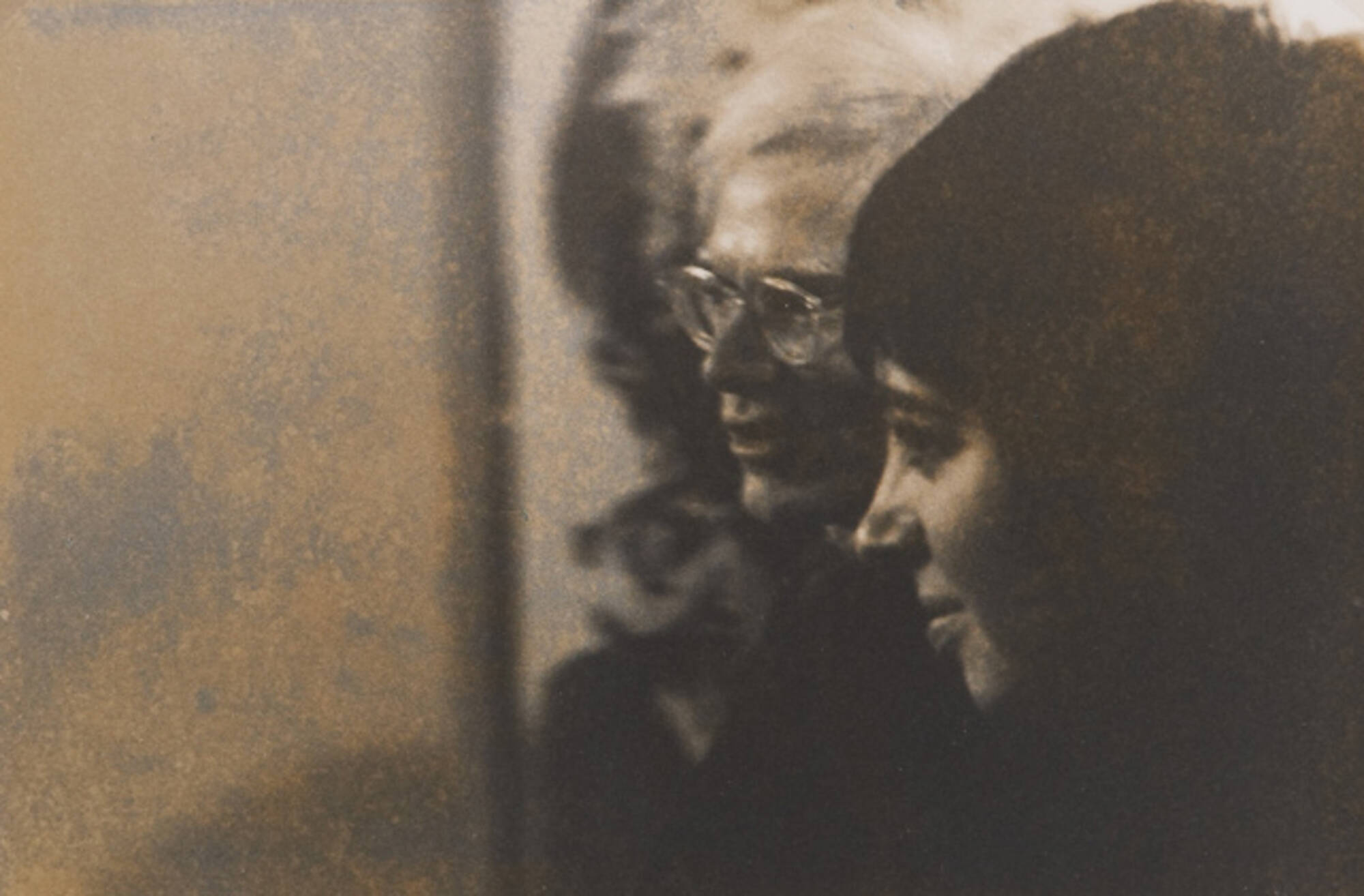 Photograph of Andy Warhol and Liza Minelli