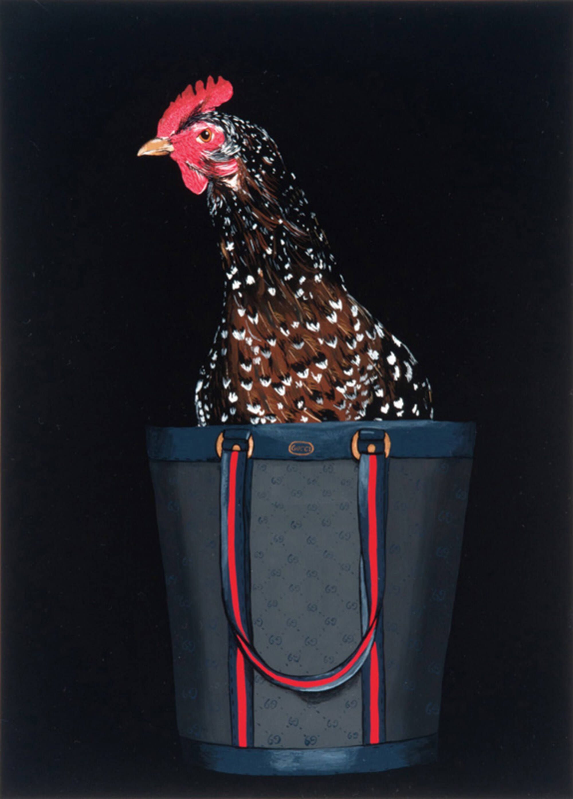 Rooster in Gucci