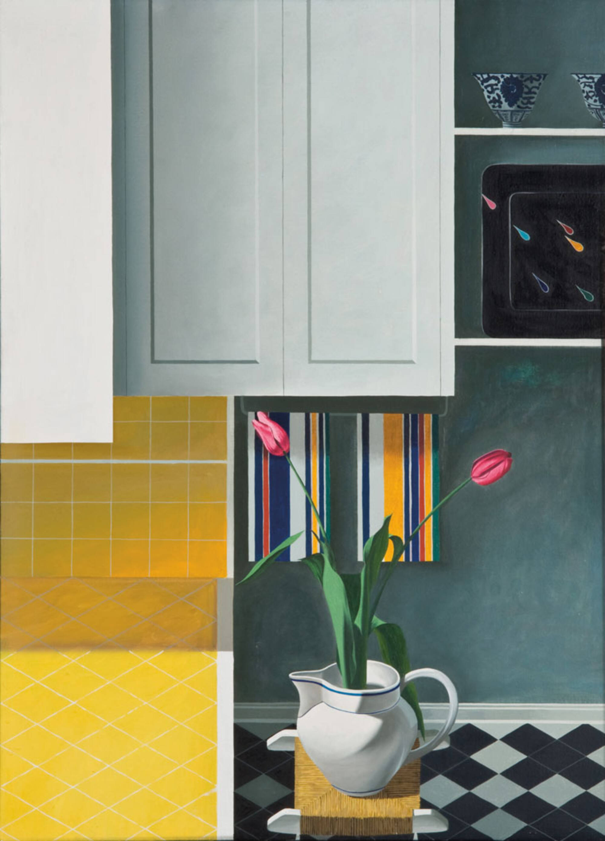 Untitled (Interior with Yellow Tile)