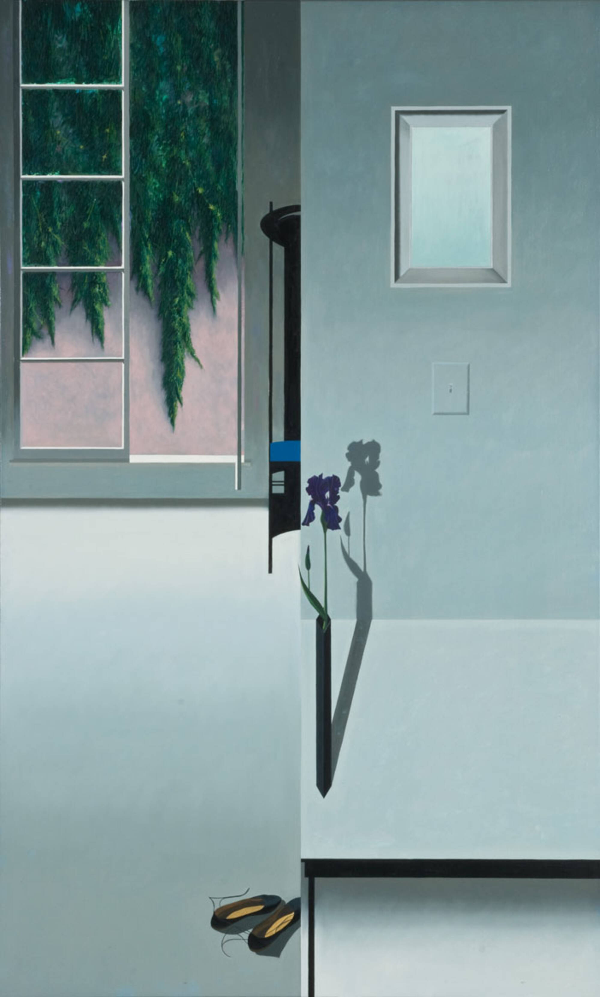 Untitled (Interior with Irises)