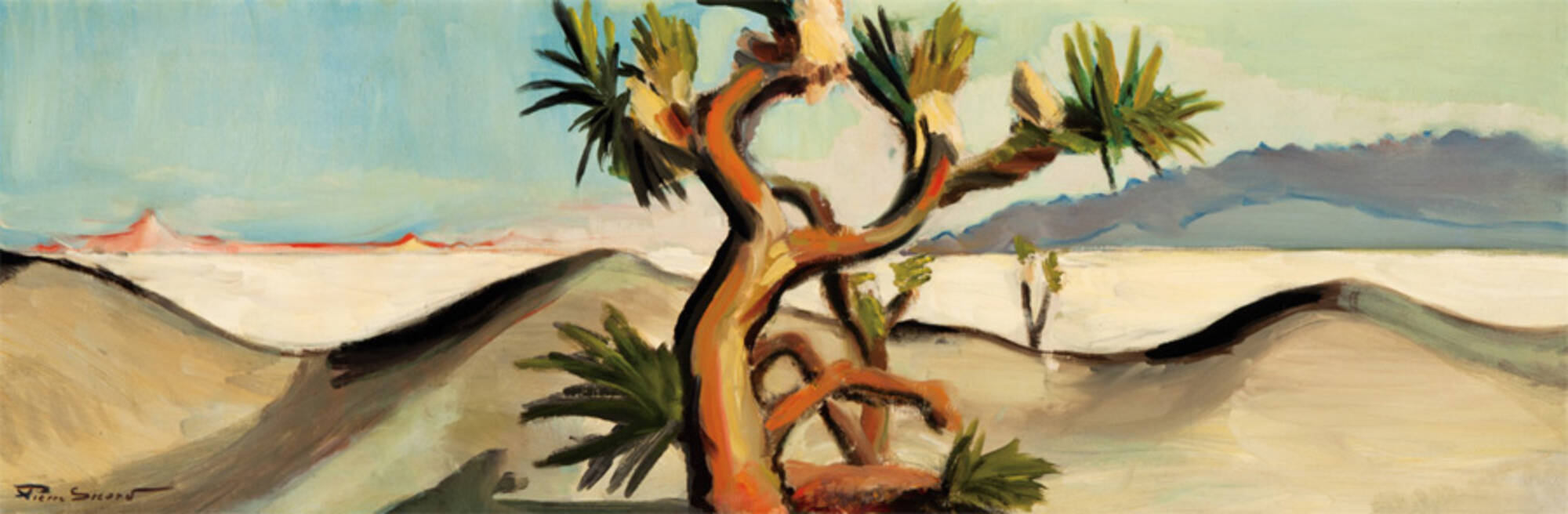 Joshua Trees in Sand Dunes