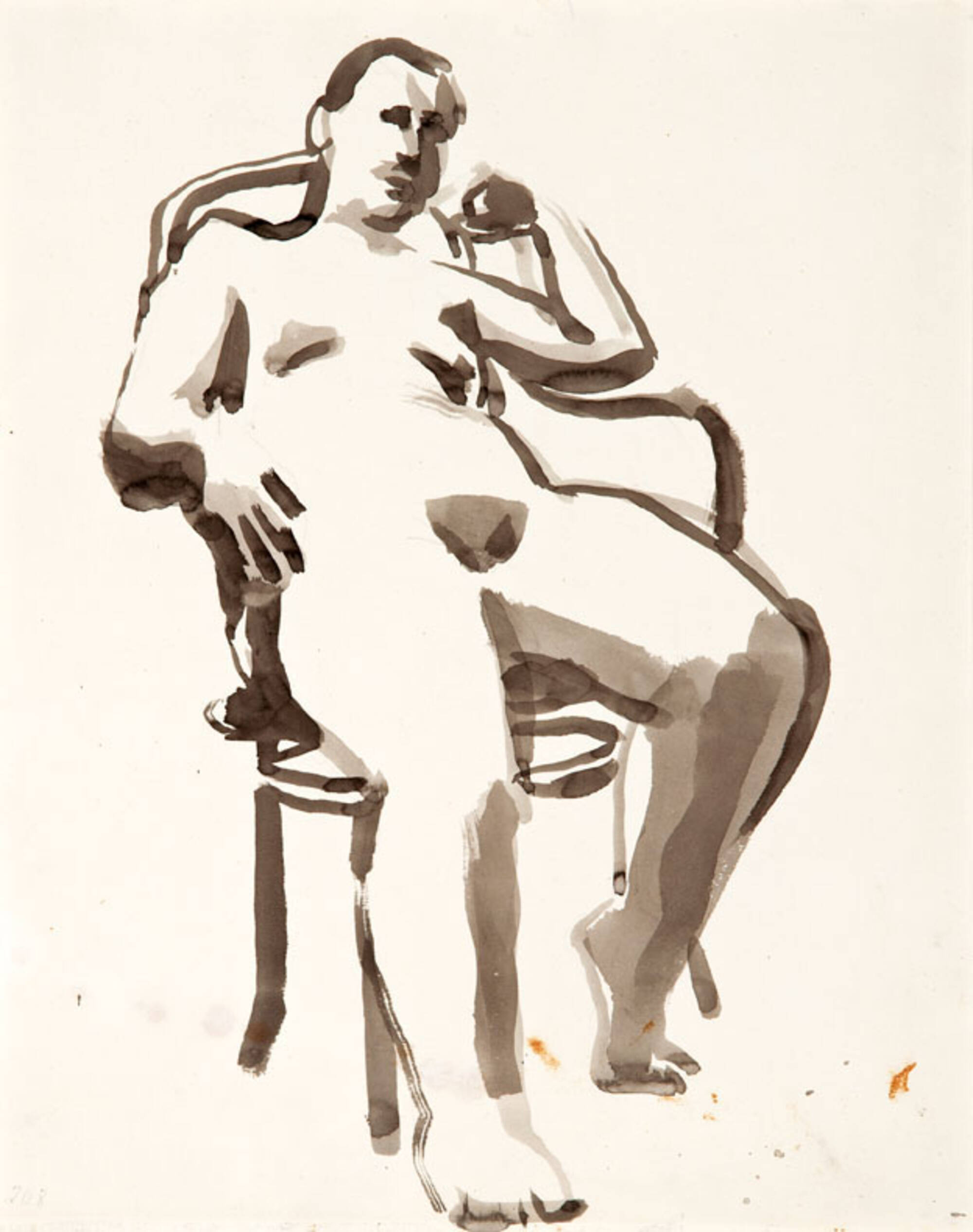 Seated Figure in Chair