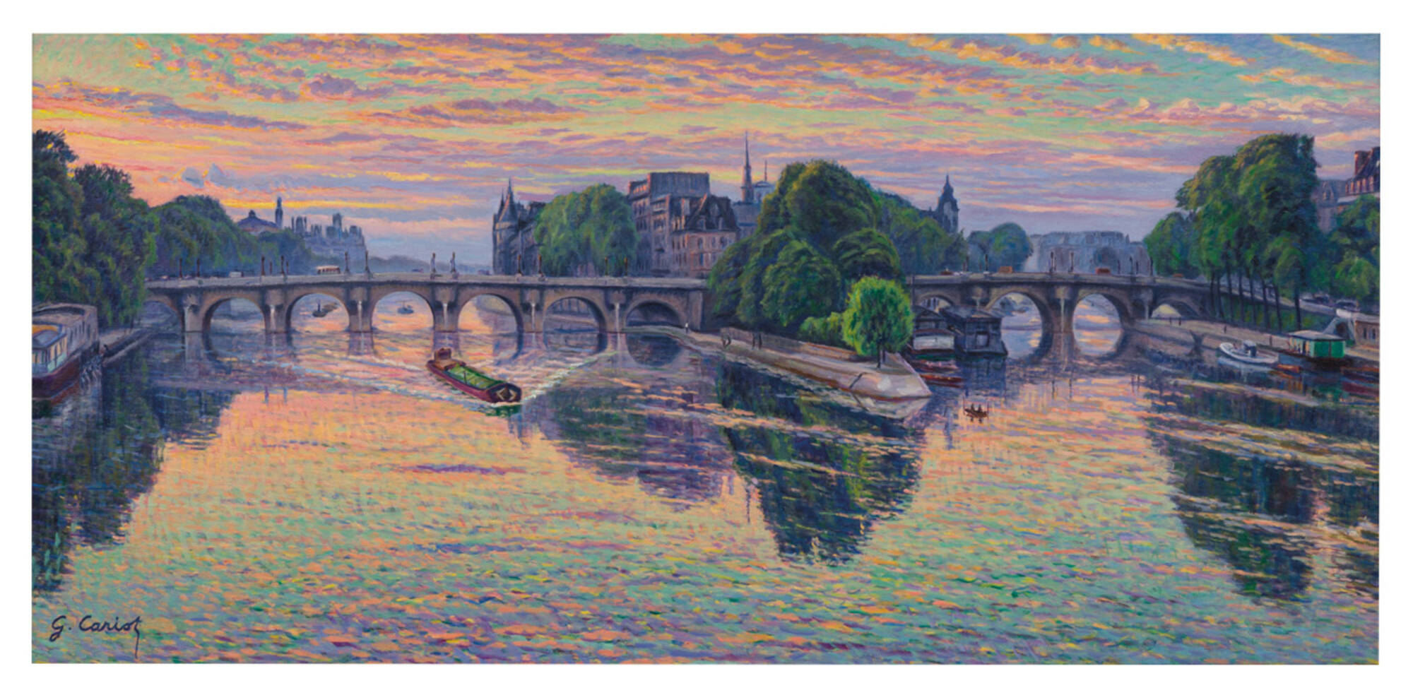 Lever de Soleil, Temps Nuageux