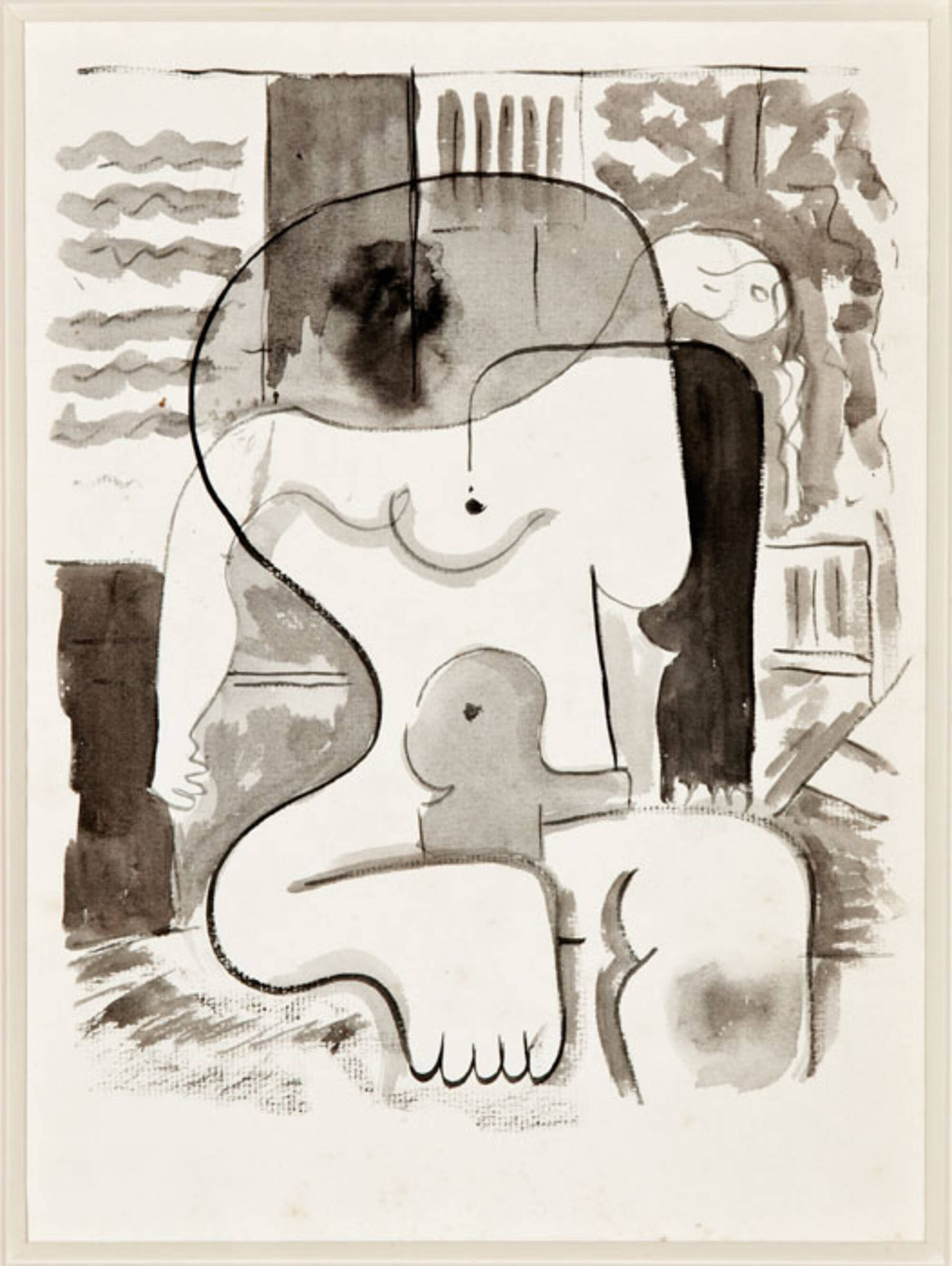 Seated Female Figure