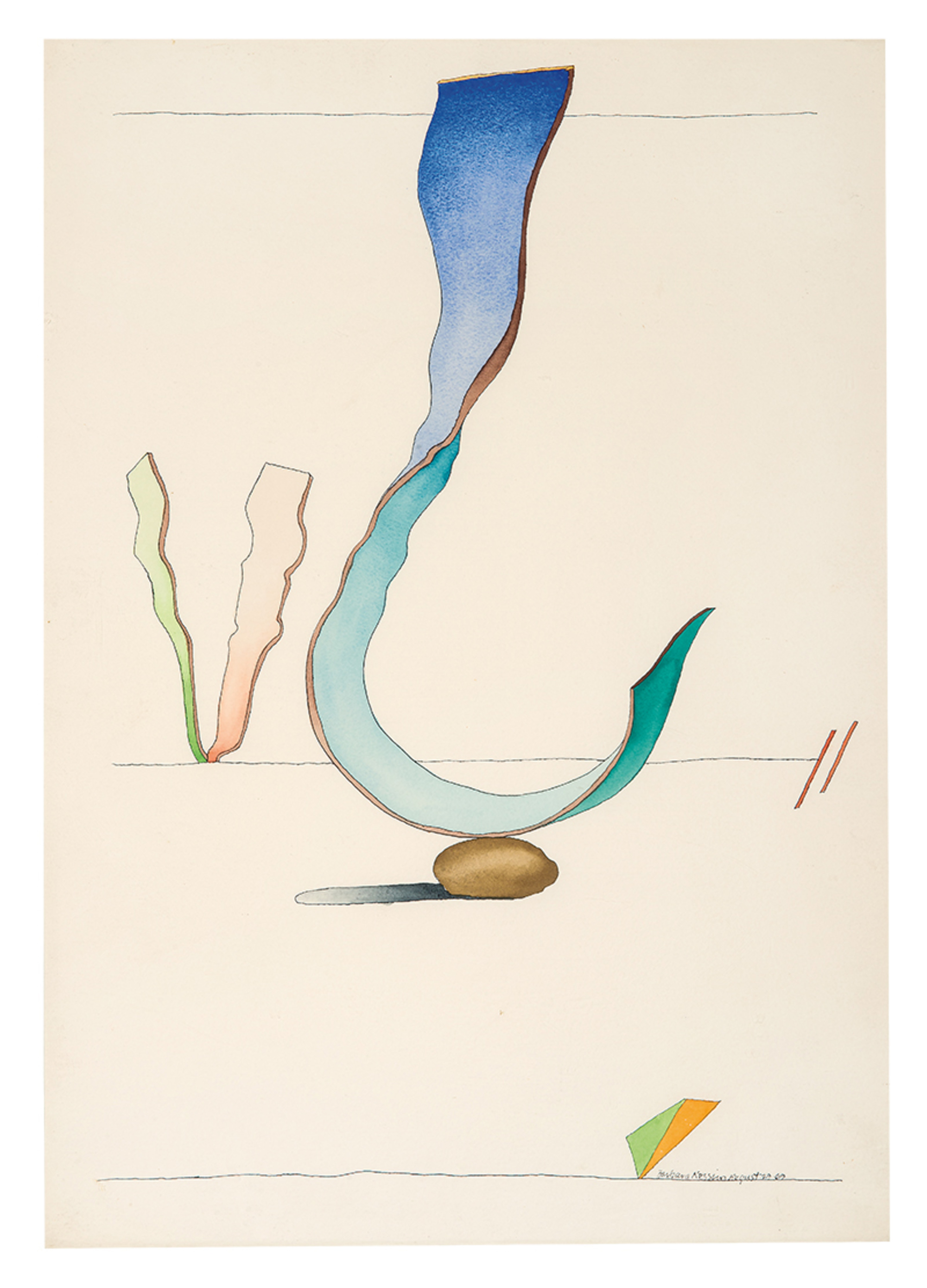 Untitled (from Curved Landscape) (2)