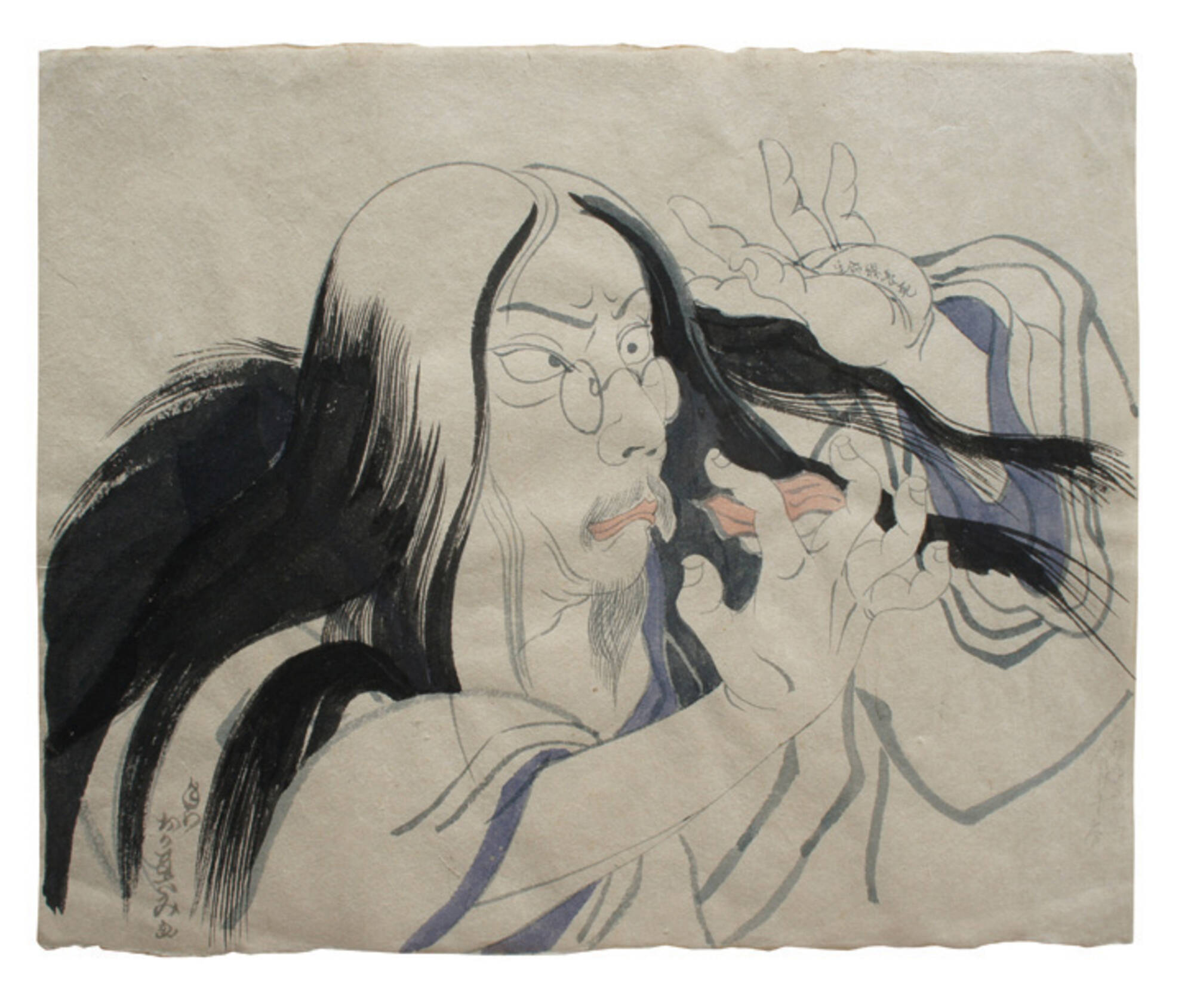 Untitled (Study for LA Sushi Ghost Tales Series)