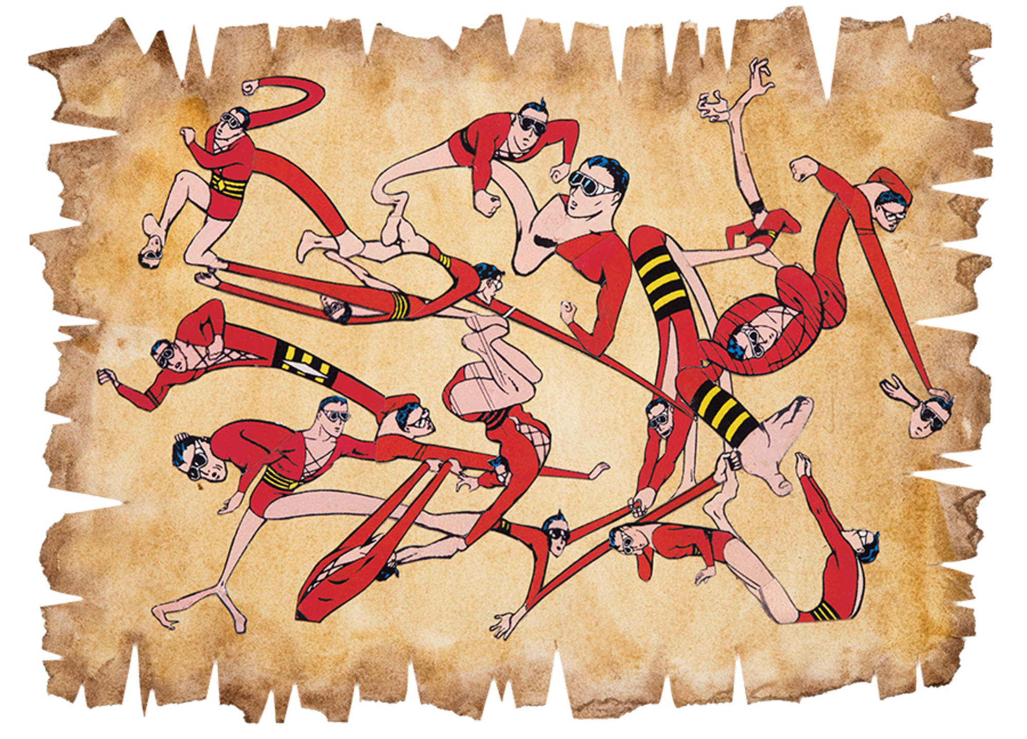 Plastic Man on Paper