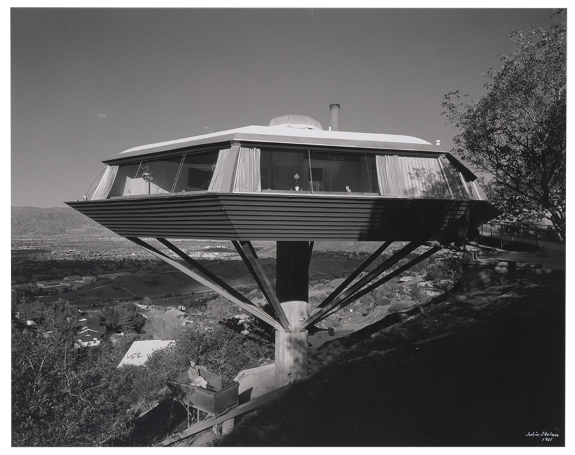 John Lautner, Malin Residence (Chemosphere), Hollywood