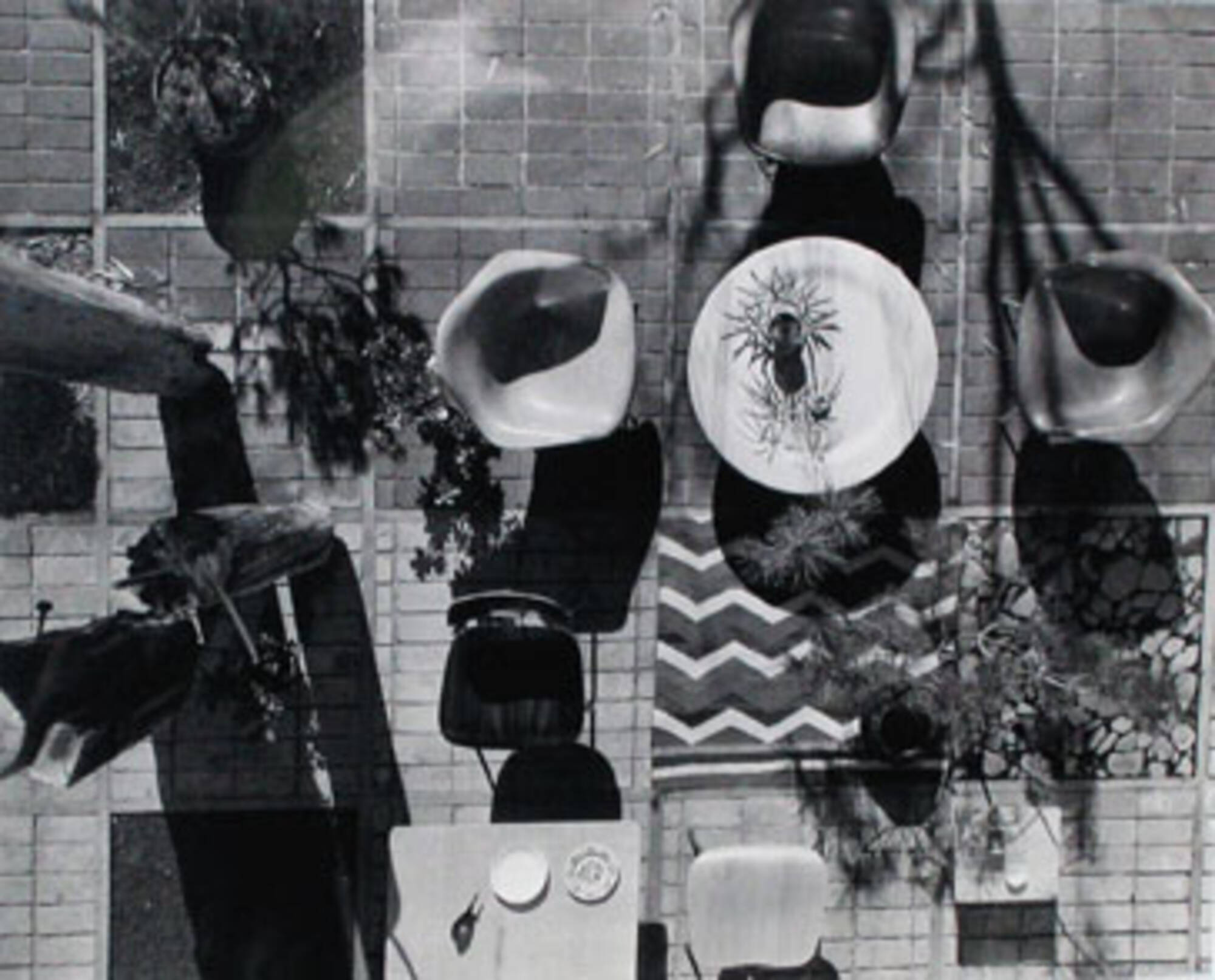 Eames House (aerial view)