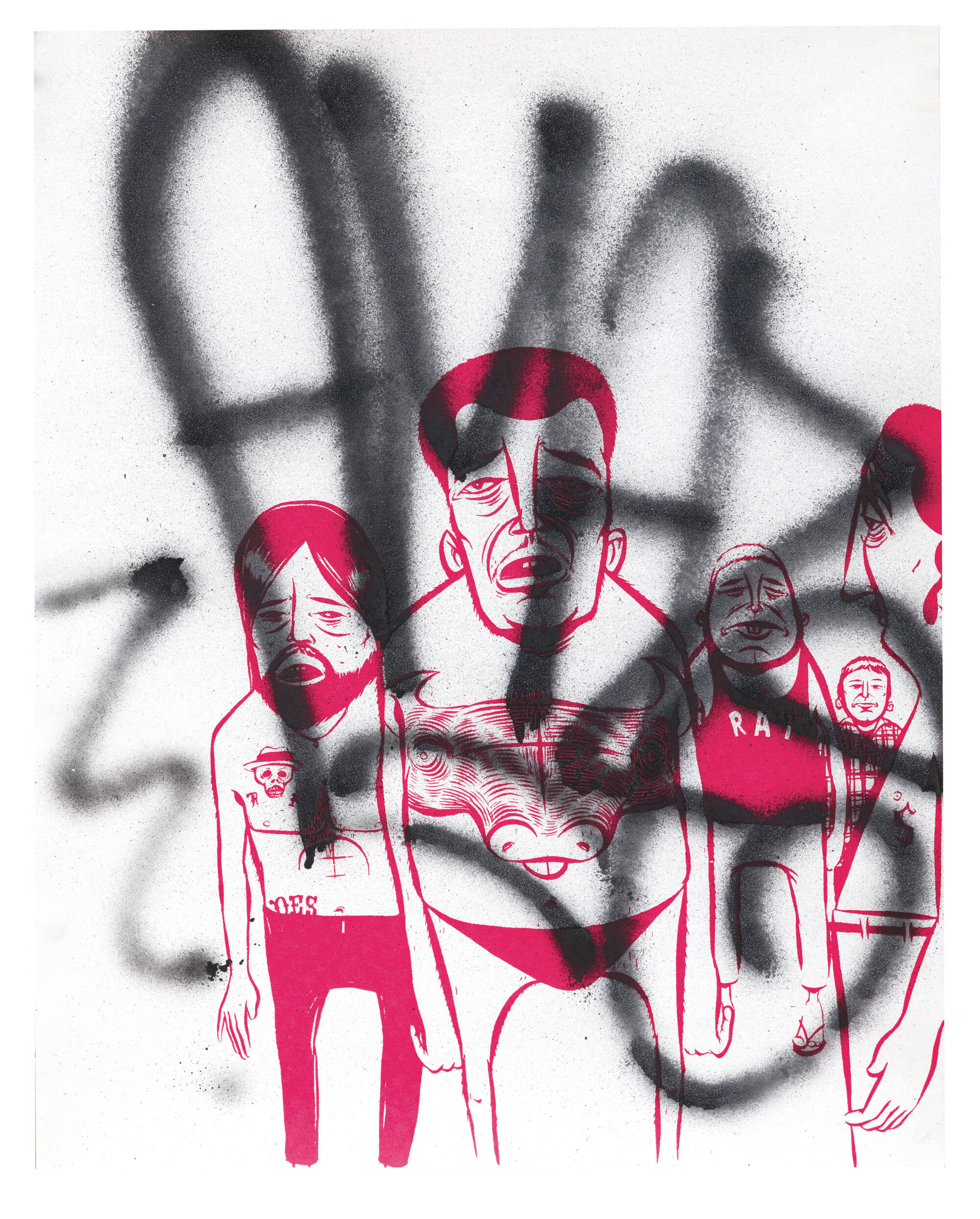 Untitled (Scribble & Scripture)