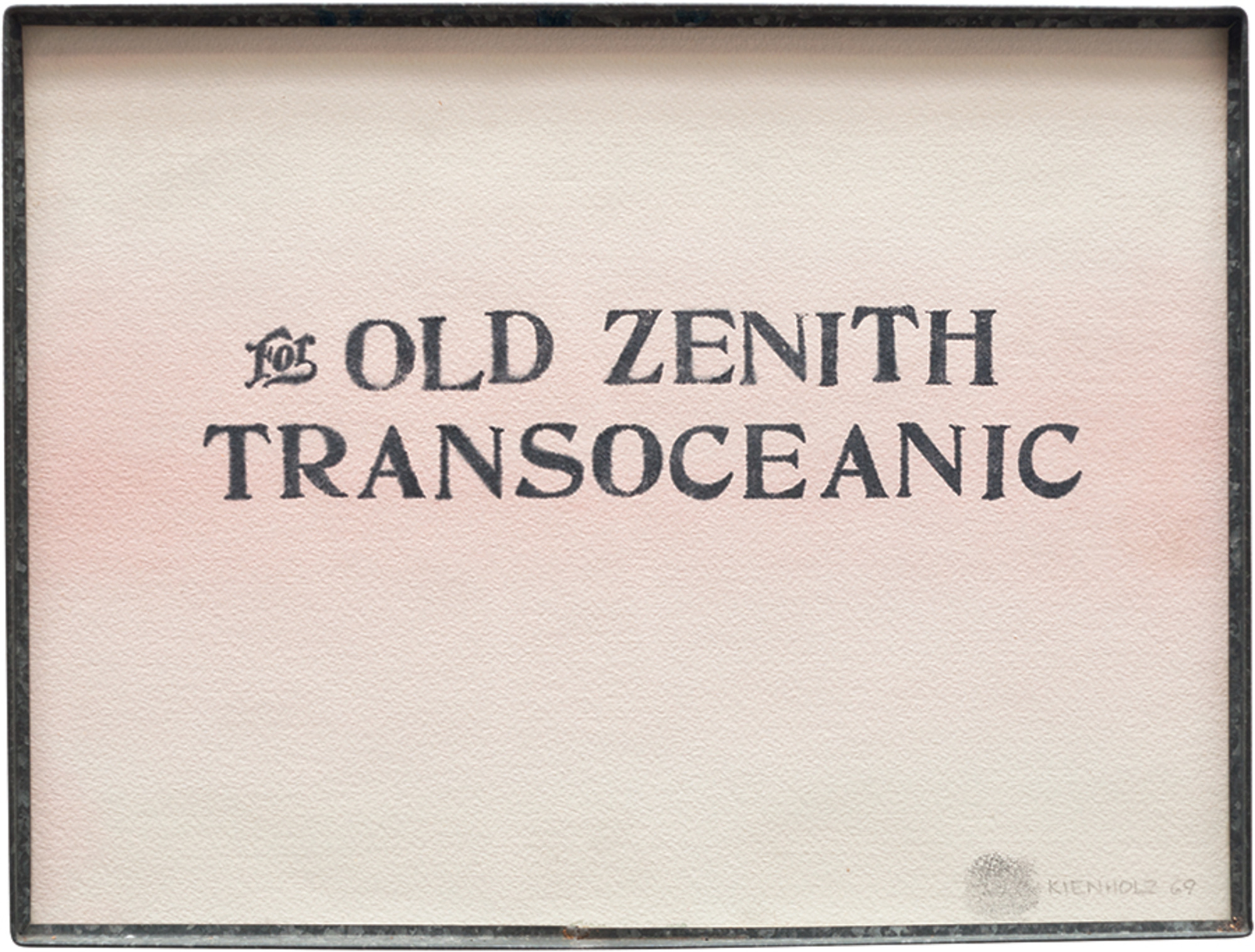 For Old Zenith Transoceanic