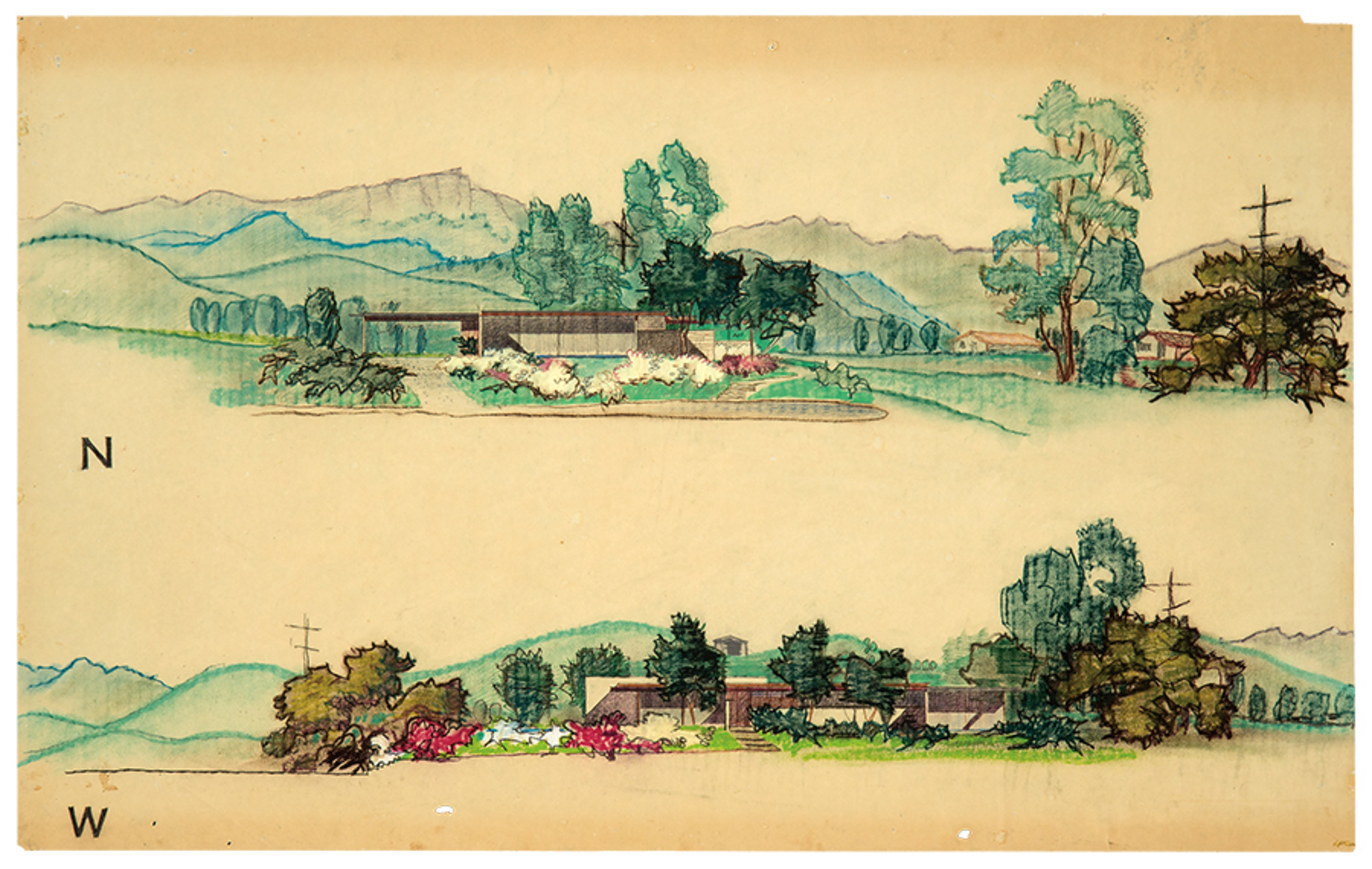 Elevation drawings of the McSorley House (3)