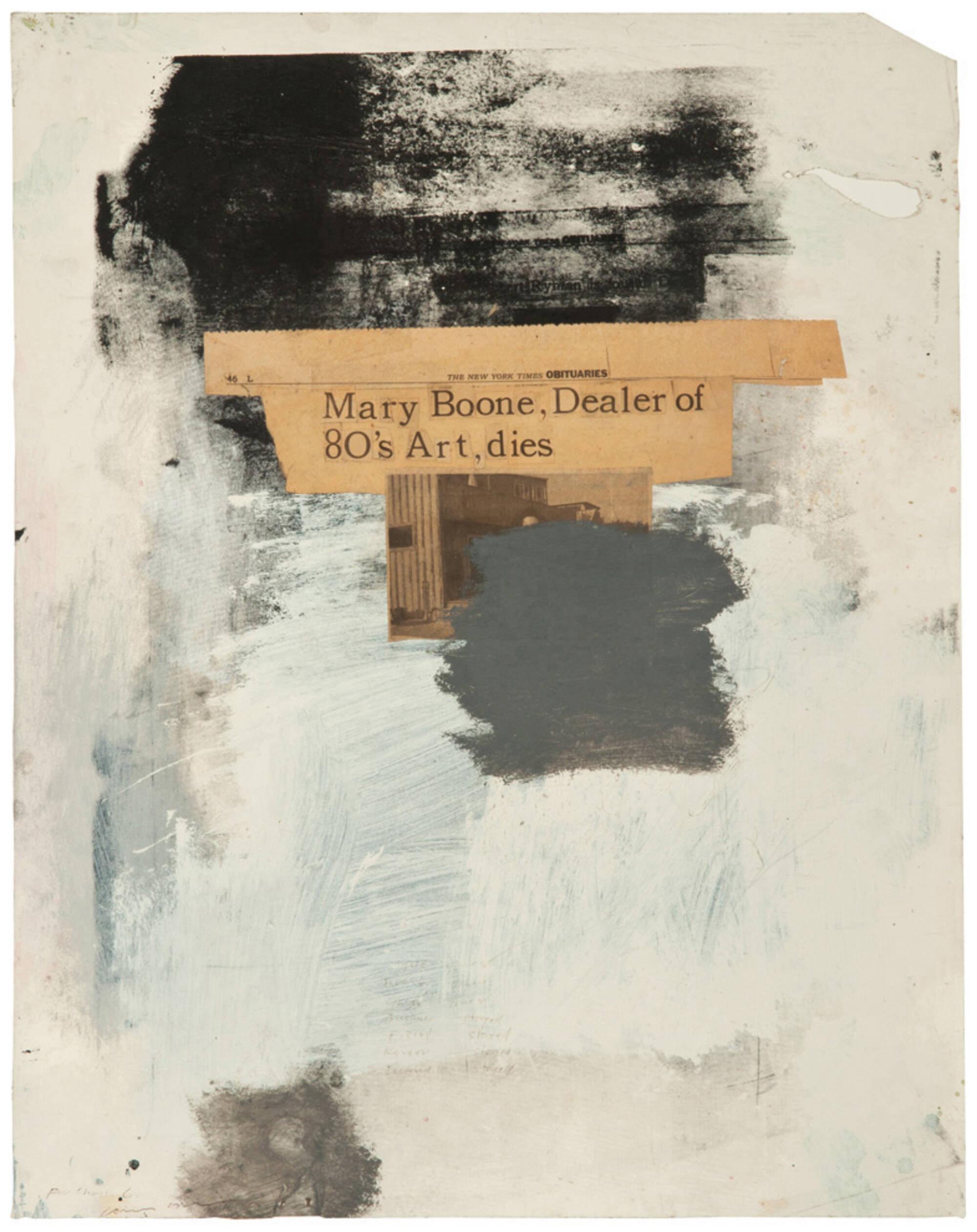Mary Boone, Dealer of 80's Art, Dies (from the Obituary series)