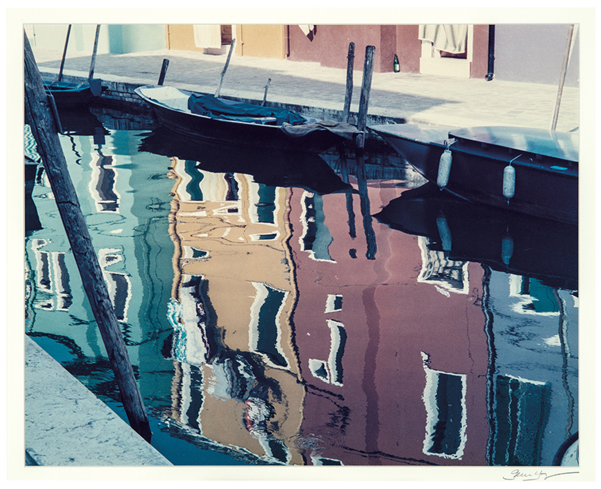 Canal Reflection, Burano, Italy, July 1992
