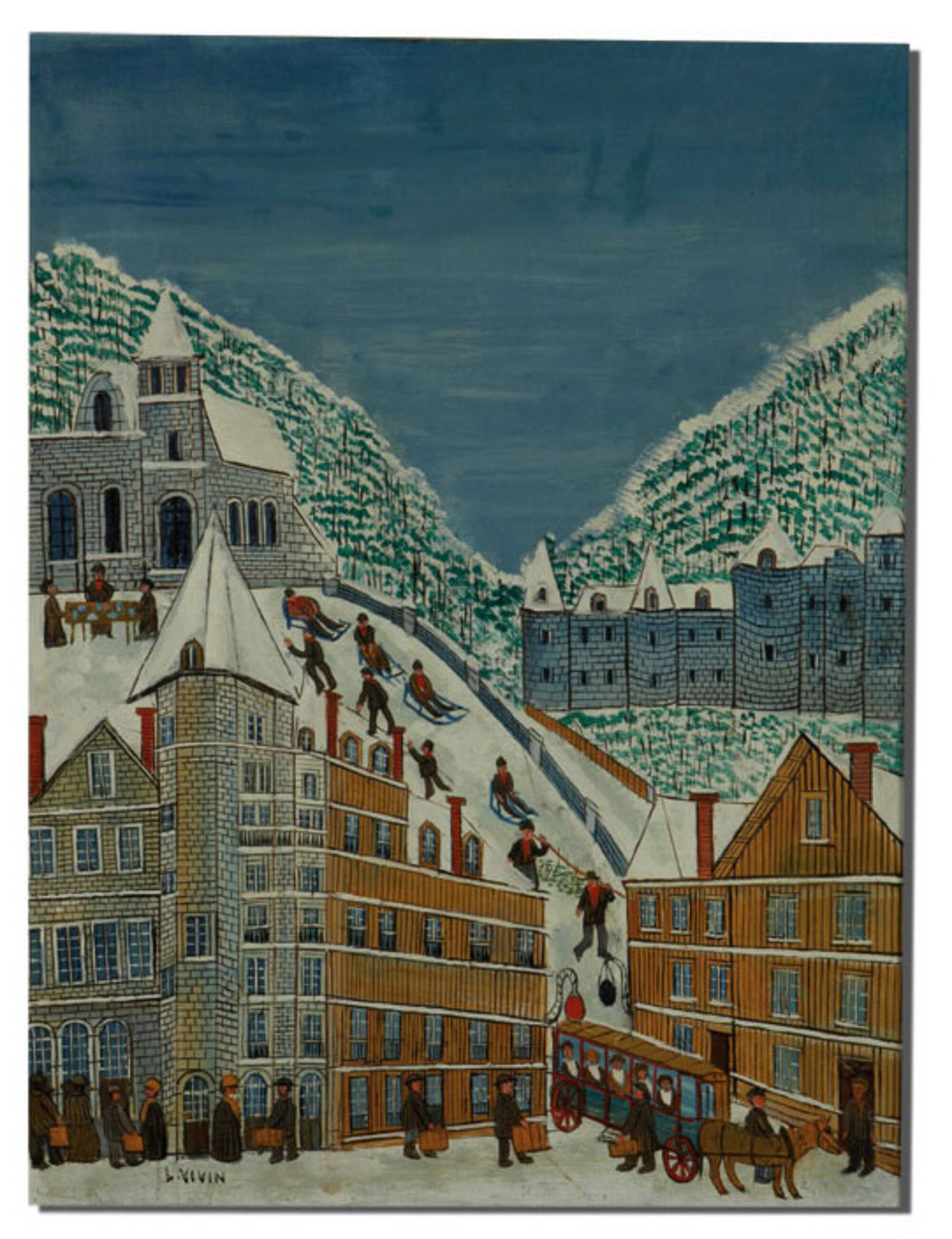 Paysage de Neige