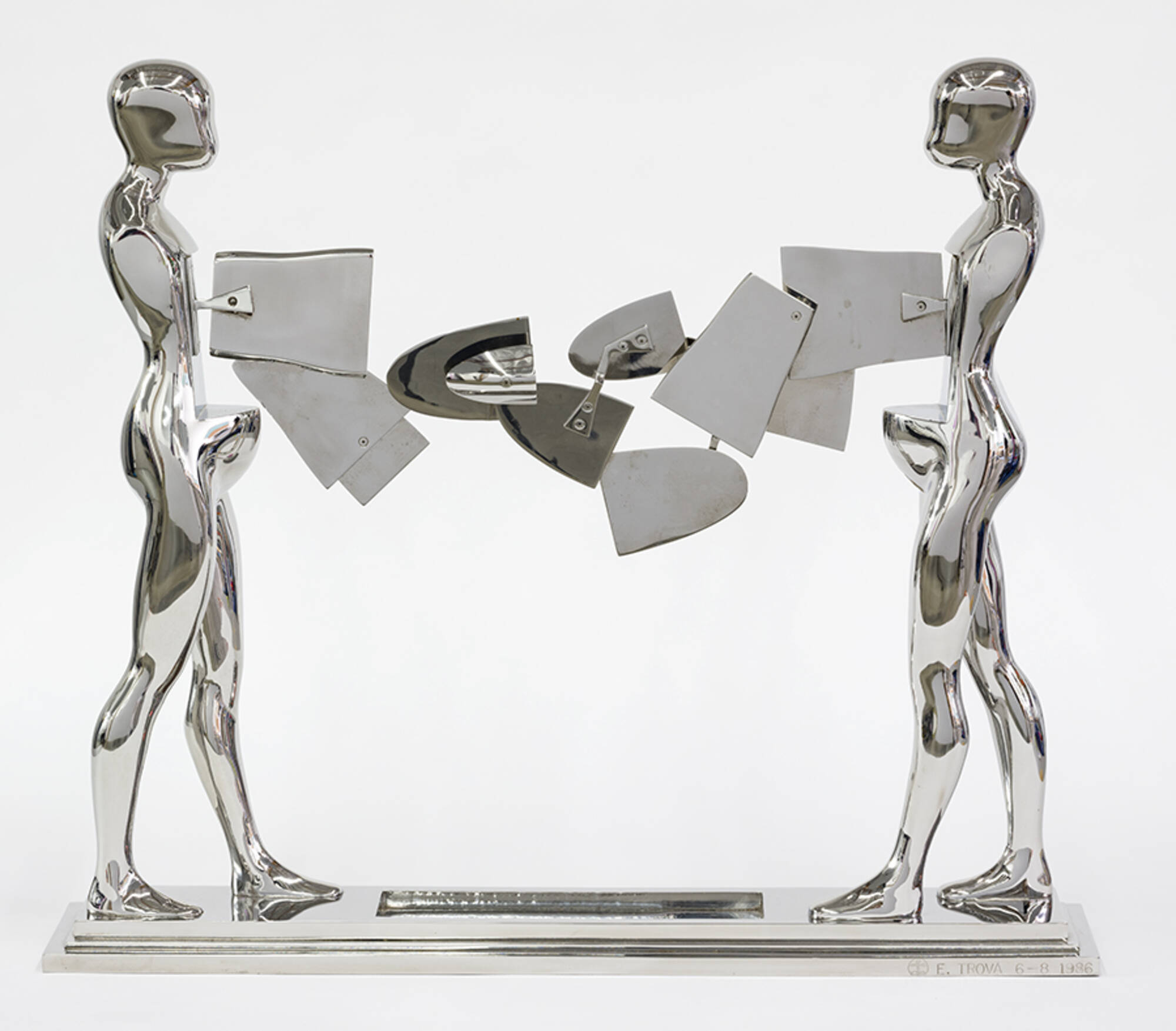 Study/Falling Man (Double Walking Figure)