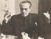 A suite of 3 portraits of Hans Richter (1888-1976). Circa 1950.