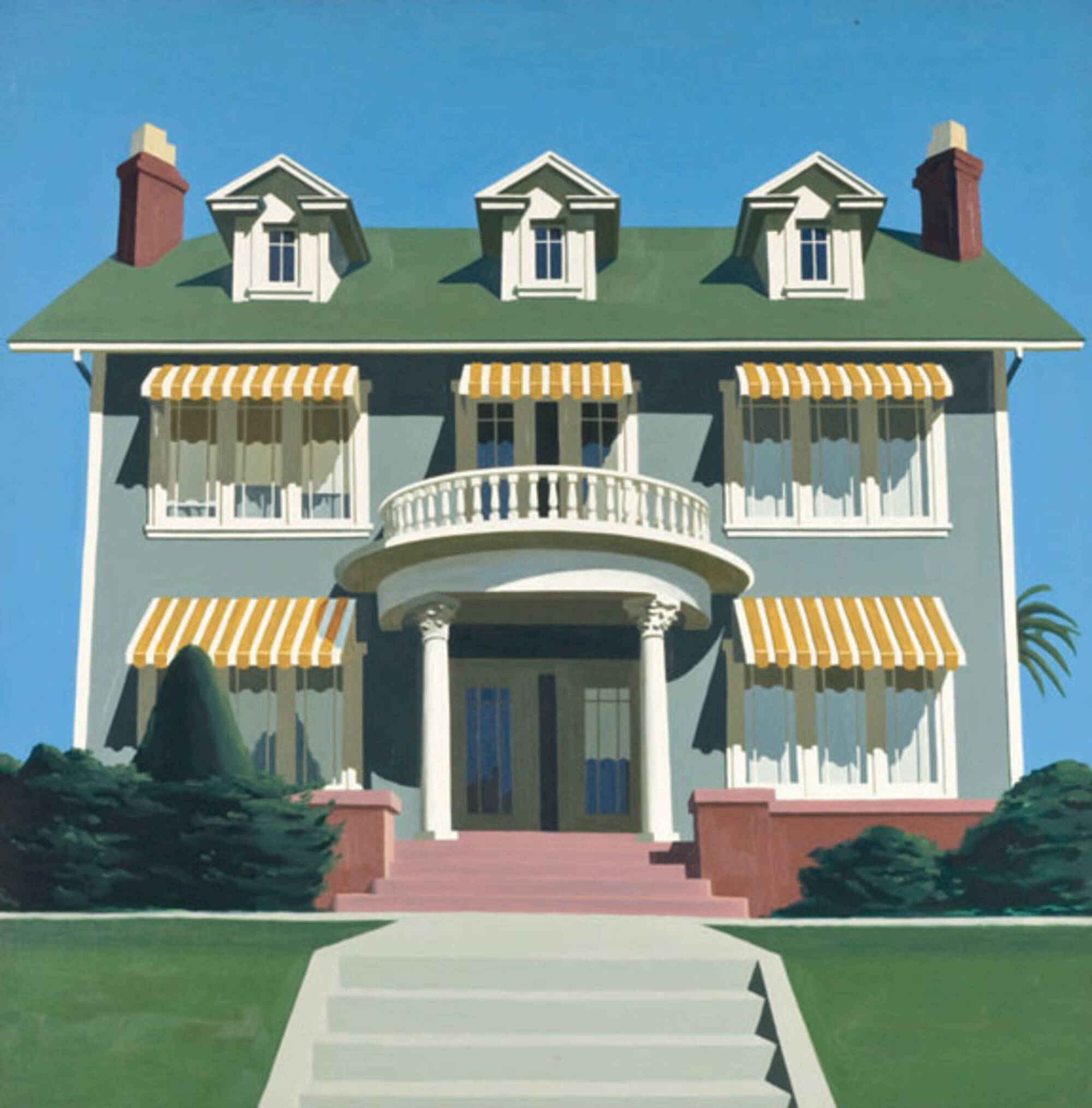 House with Awnings