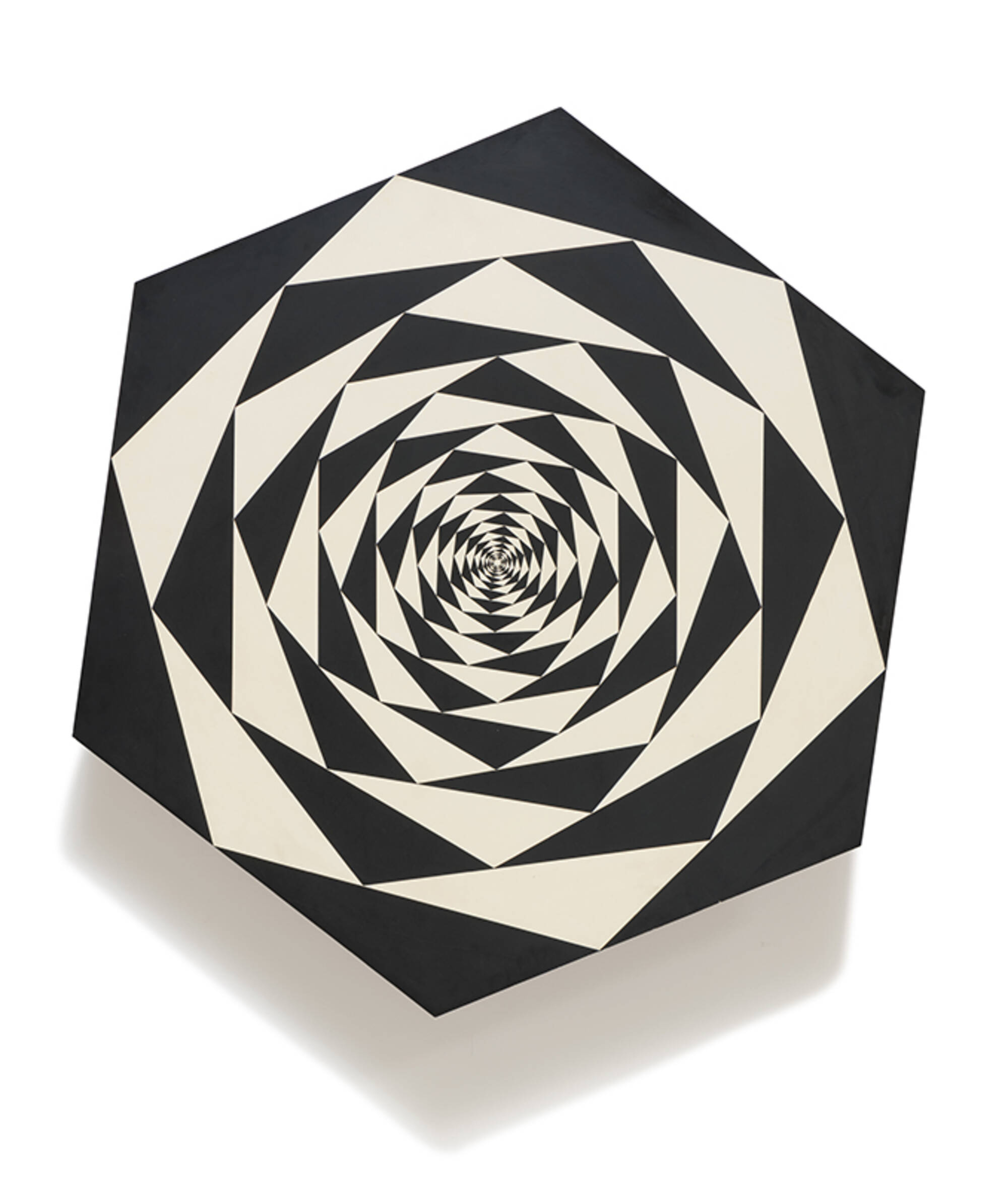 Hexagon (Kinetic Painting)
