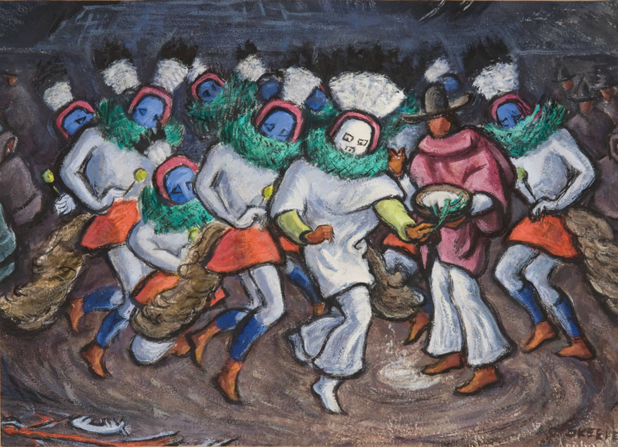 Indian Spirit Dancers (Taos)