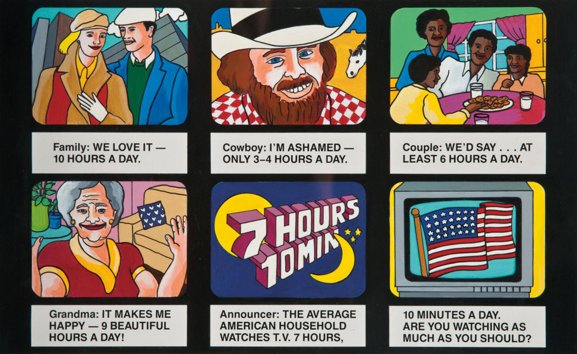 7 Hours, 10 Minutes a day