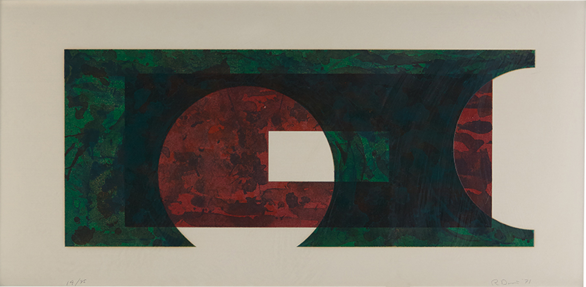 Two Circle (from Rectangle Series)