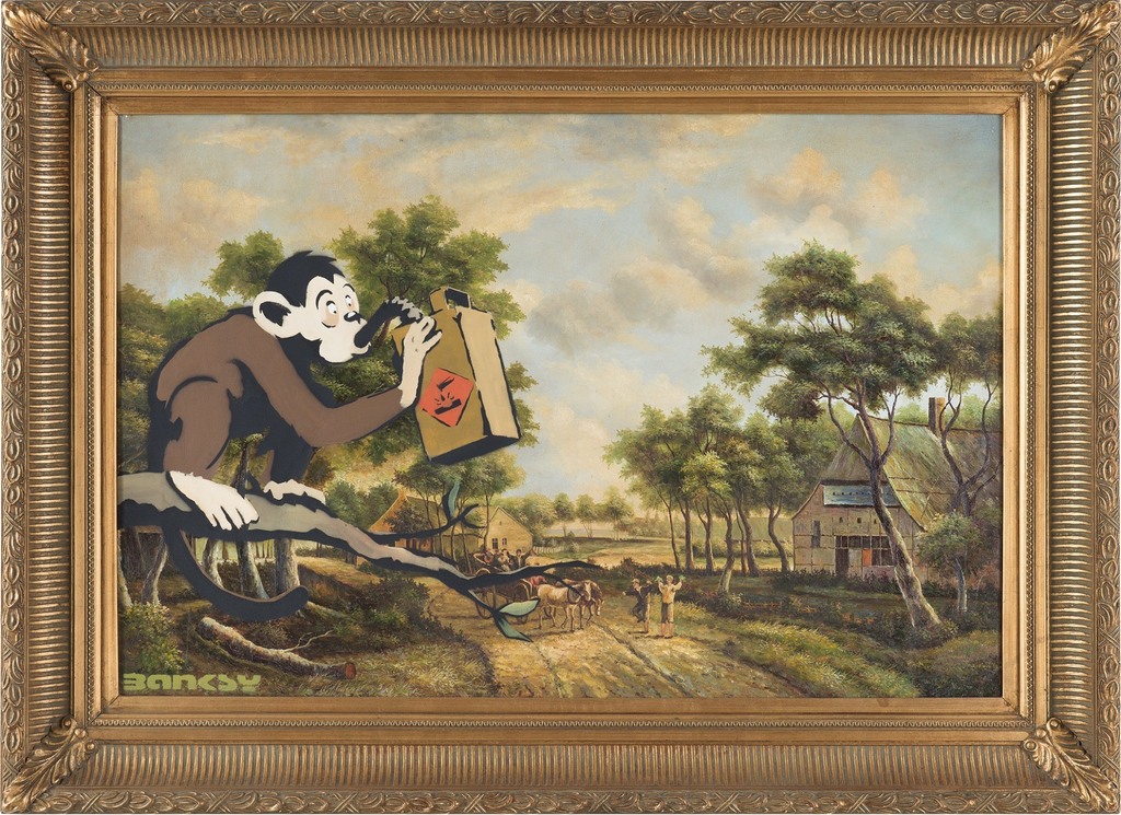 Banksy & Eine, Monkey Poison