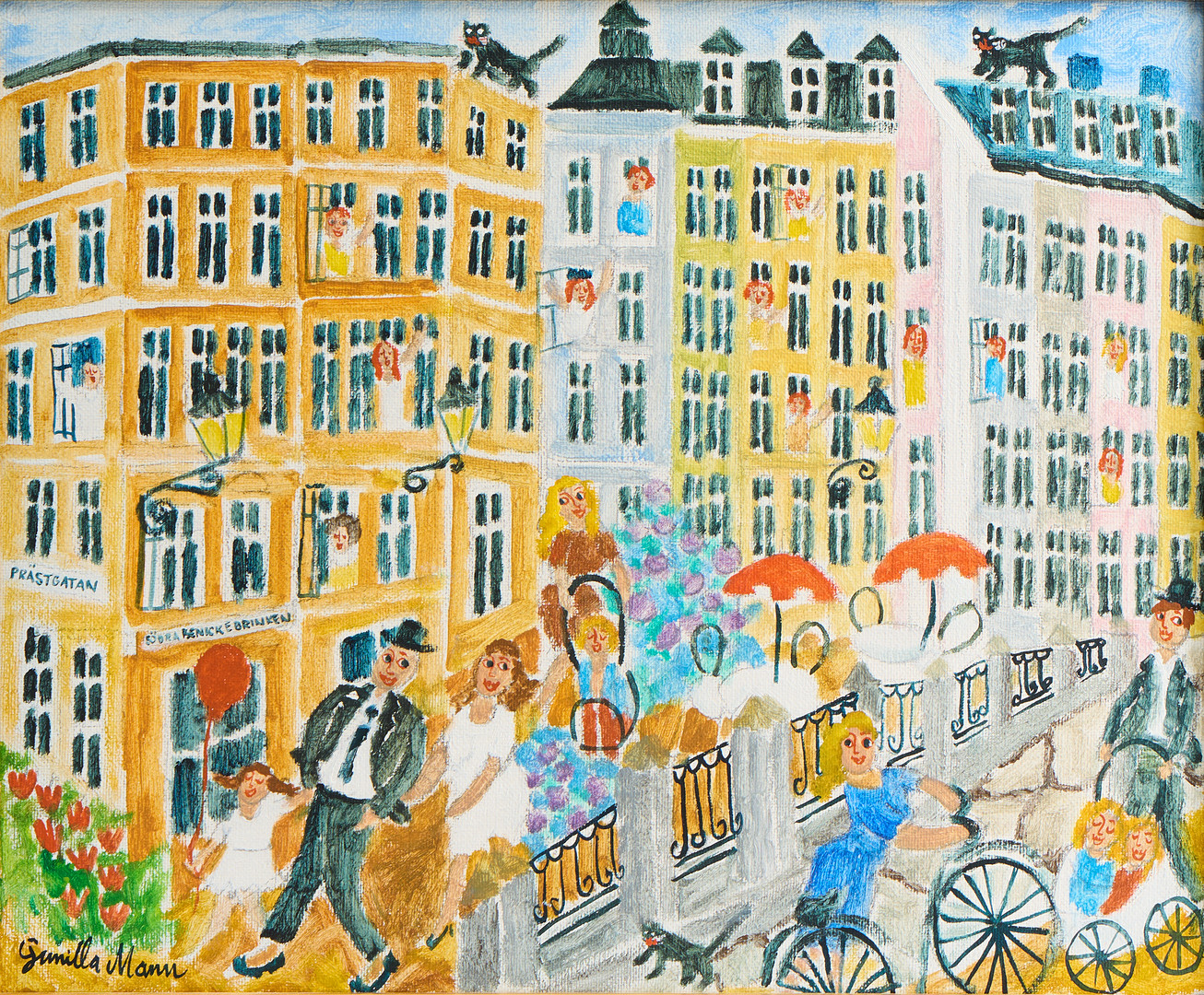Stadsvy i Gamla Stan.