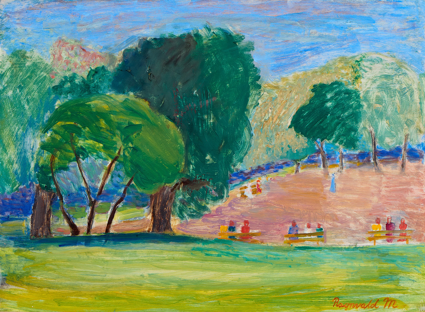 Parkmotiv.