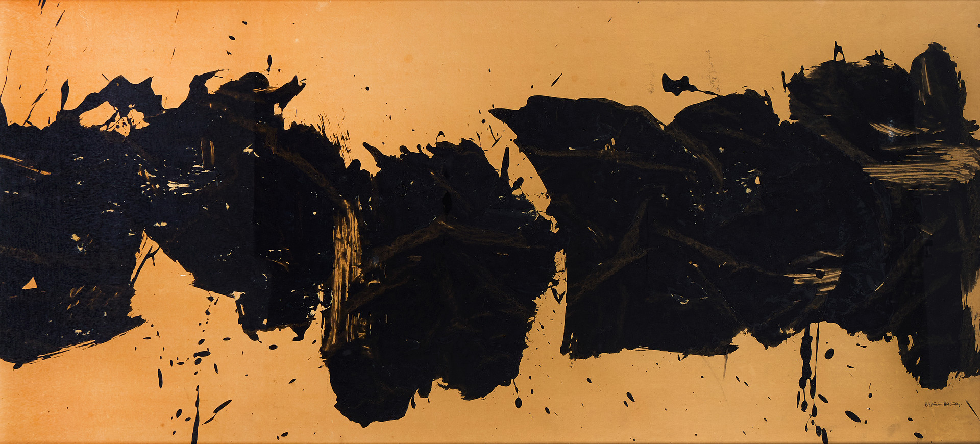 Rune Hagberg, Utan titel, komposition, 1950-tal.