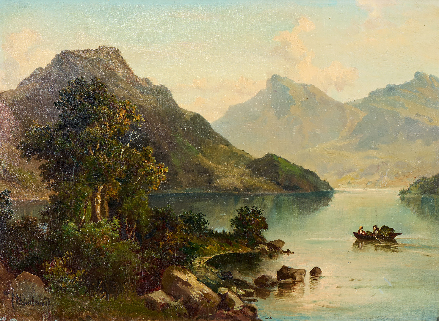Norskt fjordlandskap.