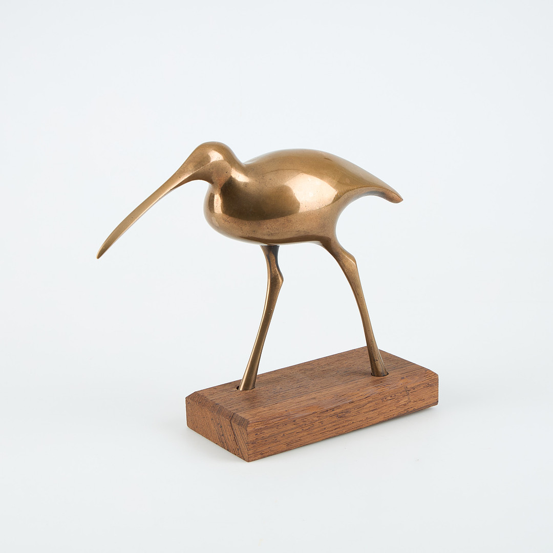 Skulptur. "Beckasin", osignerad. 1970-talets mitt.