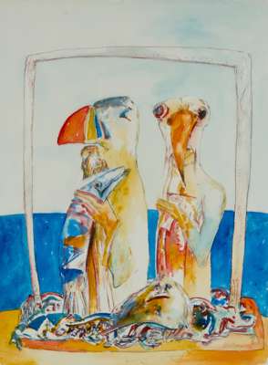 PUFFIN, BIRD AND FISH