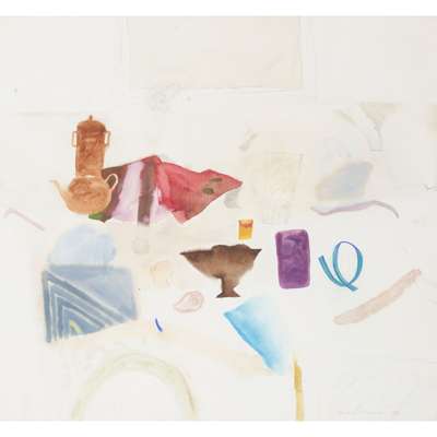 STILL LIFE WITH COFFEE POT - 1970