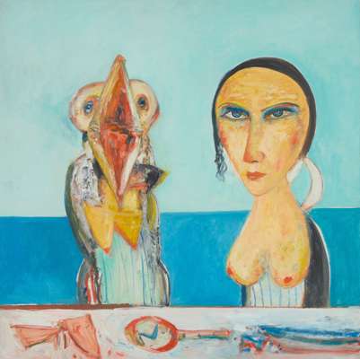 GIRL WITH THE SCREECHING GANNET