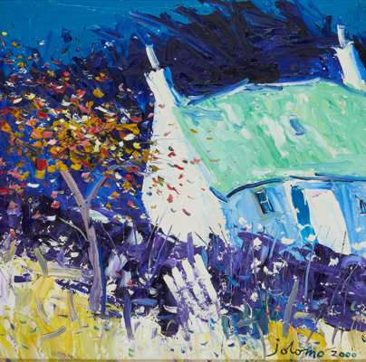 WINDY AUTUMN, BUNESSAN, ISLE OF MULL - 2000