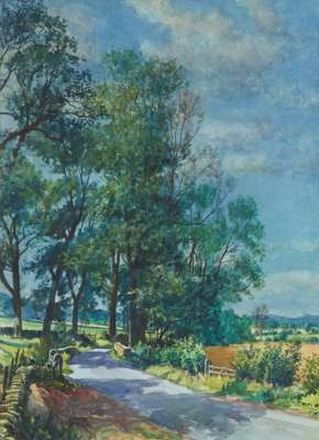 A SUNLIT LANE