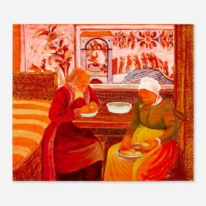 The Last Peasant-Painters Peeling Potatoes (Old Woman Mill)
