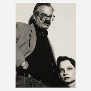 Portrait of Tom Garver and Natasha Nicholson in the Bowery Studio, NYC