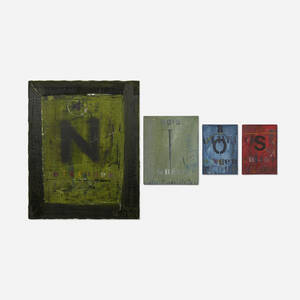 Nitrogen; Green Nail; Sulfur; Oxygen (four works)