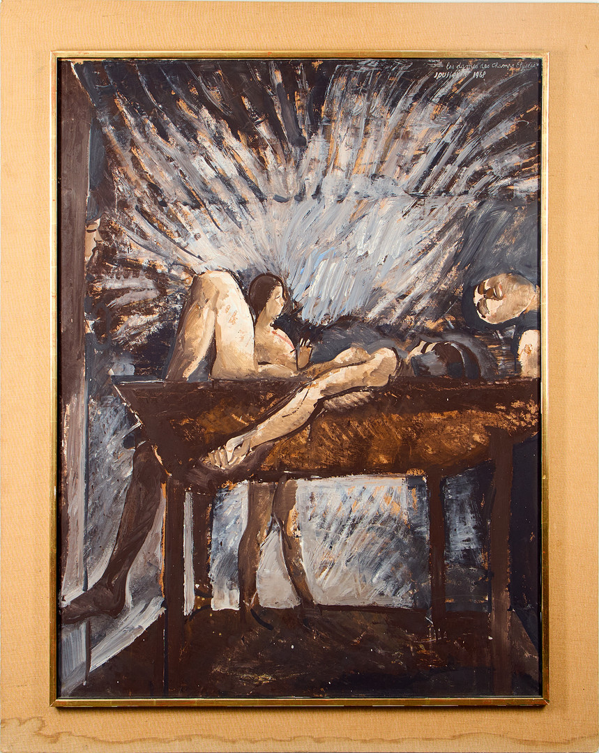 "Les dames des Champs Elysées".