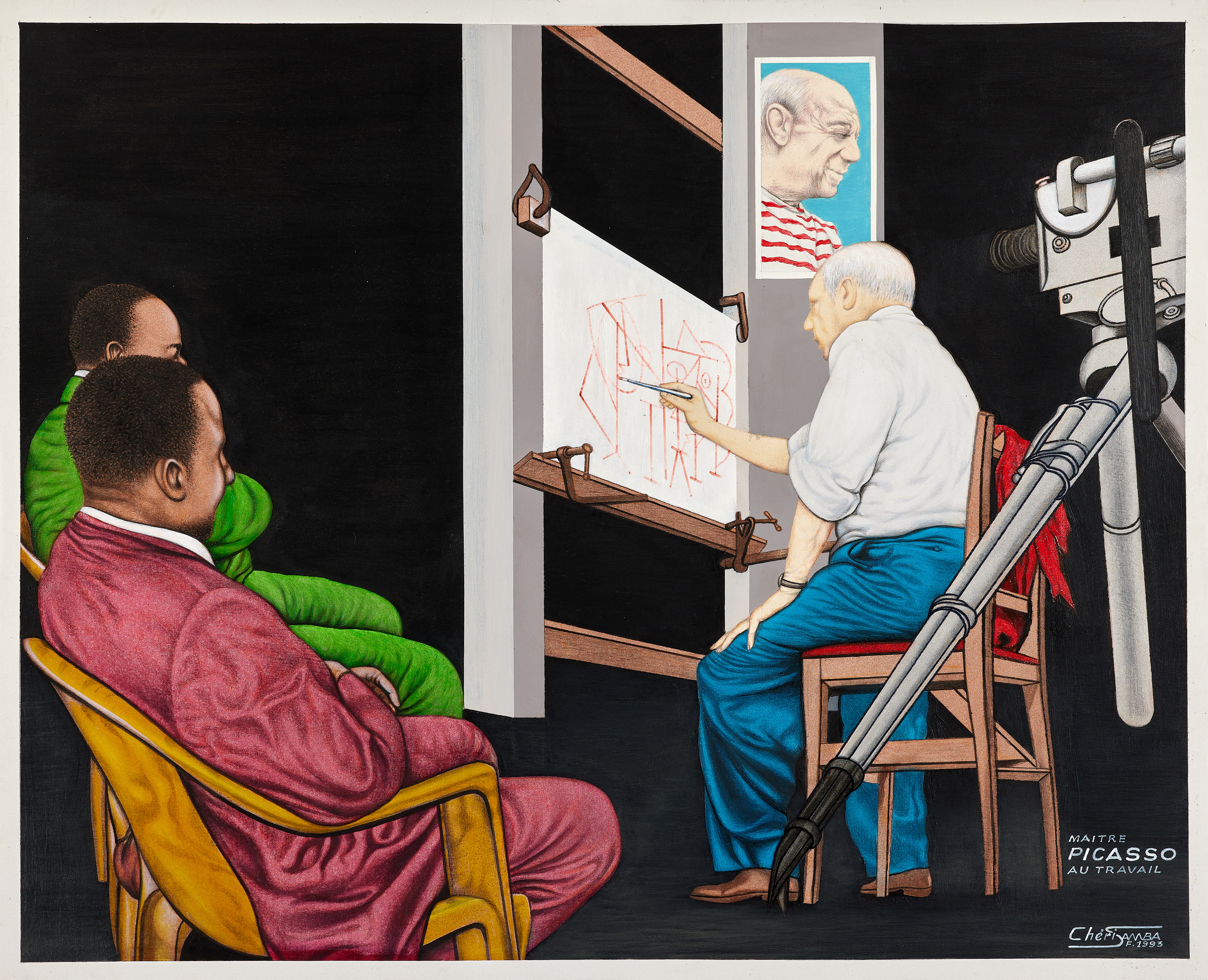 Maître Picasso au travail - 1993