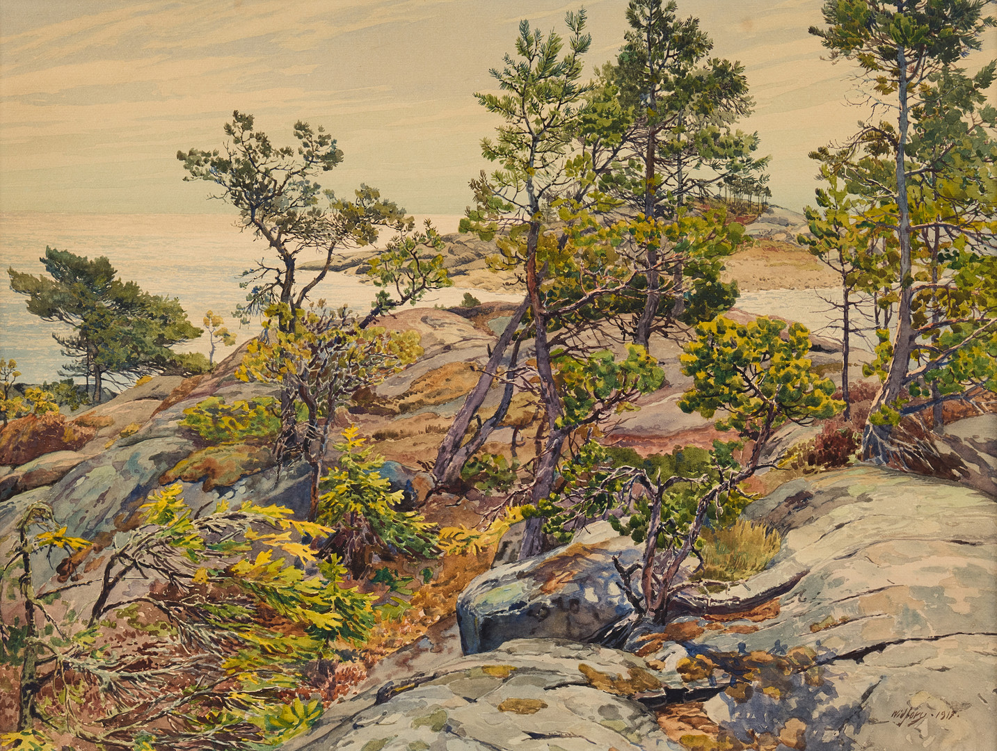Kustlandskap.