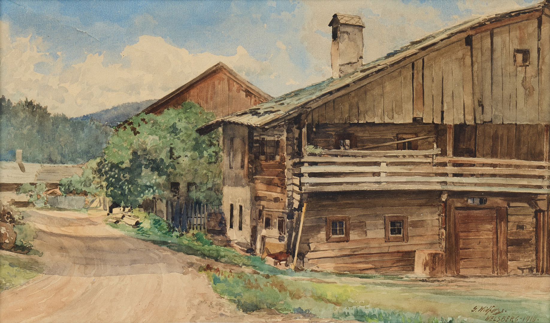 Welsberg, Sydtyrolen.