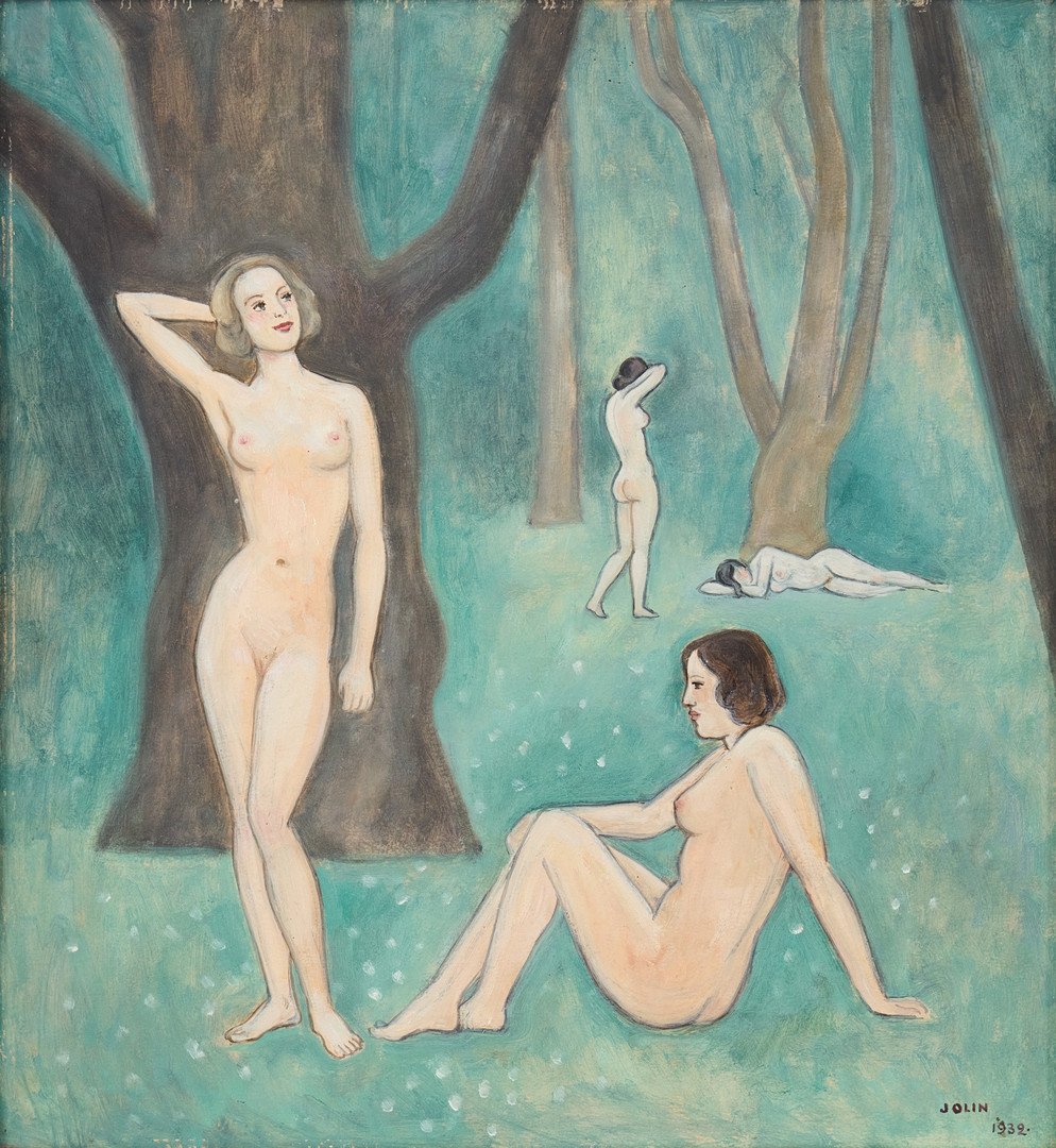 Landscape with women.