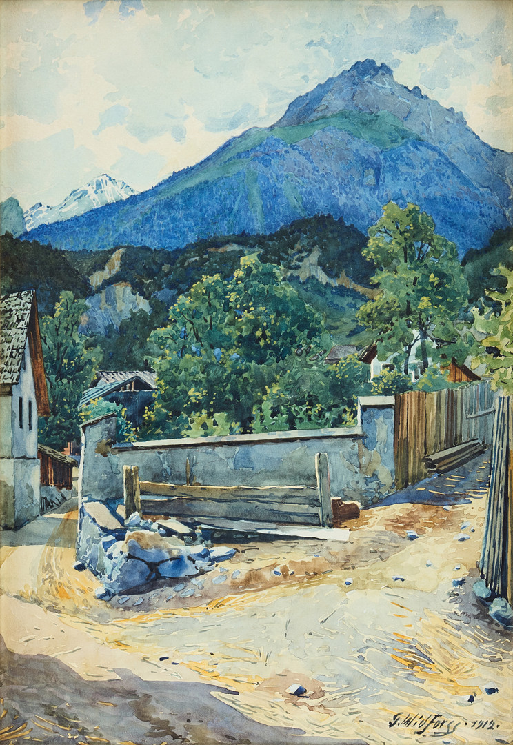 Från alperna.