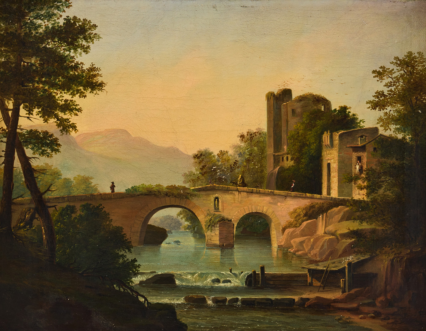 Pont près de Saint Maurice.