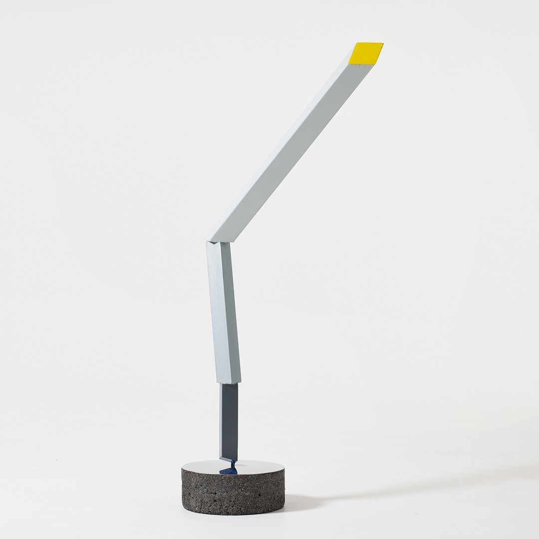 Gert Marcus, "Artikulerad skulptur med färgdistanser".